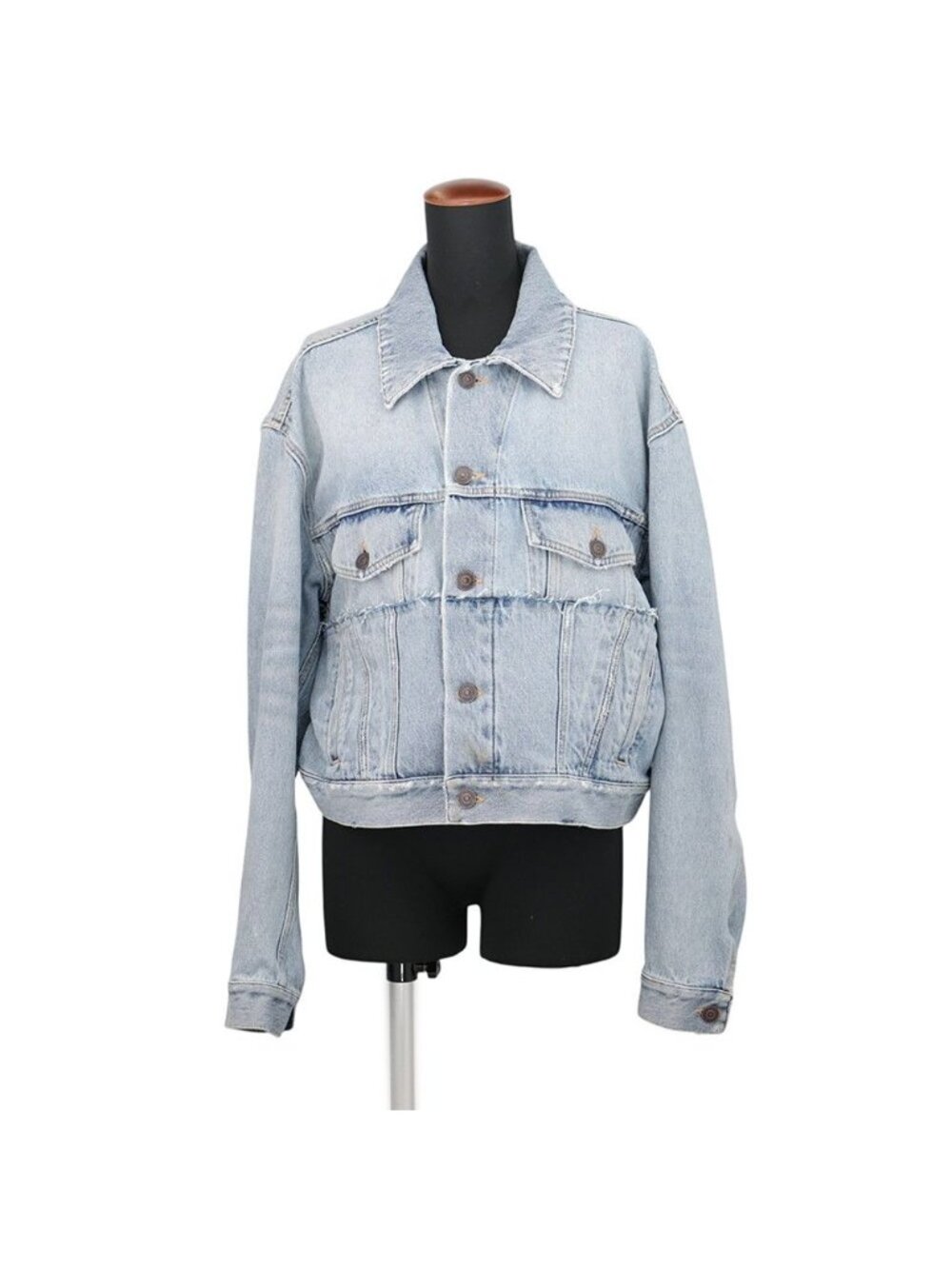 Balenciaga Jacket Logo Denim Small Fit 36